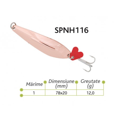 Lingurite oscilante Baracuda SPNH 116