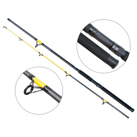 Lanseta fibra de carbon Baracuda Catfish Fighter 2402