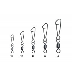 X - Set 10 agrafe "single lock" cu vartej