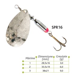 Lingurite rotative Baracuda SPR 16