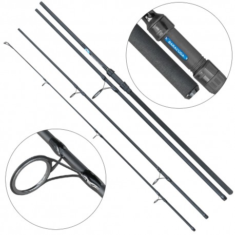 Lanseta fibra de carbon Baracuda Traveller Carp 3604