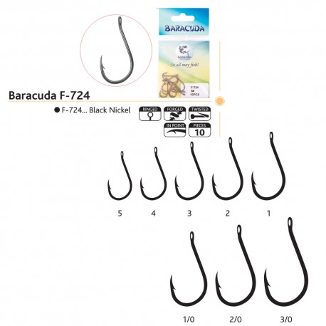 Set 10 ace Baracuda F-724