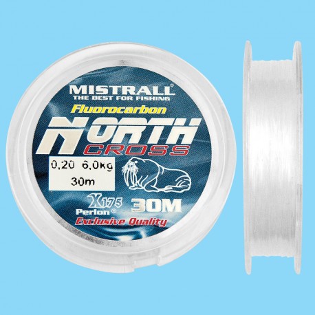 Fir textil Mistrall North Cross 30m Fluorocarbon